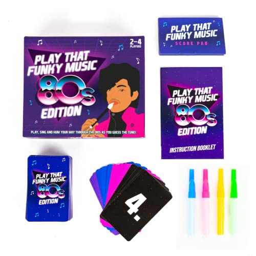Play That Funky Music (80s) - Guess The Song - Game to Play with Friends / Family - Endless Fun von GR Gift Republic