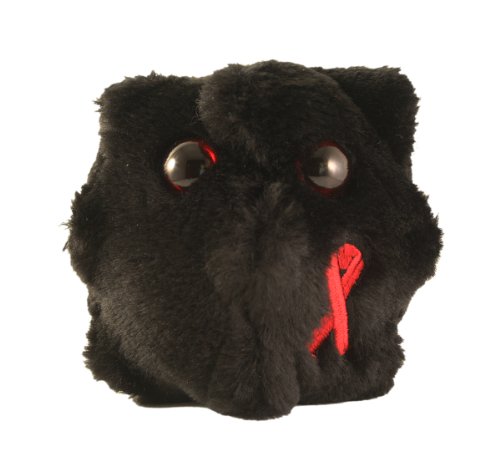 GIANT Microbes Stofftier / Plüsch Figur: AIDS - HIV (Human Immunodeficiency Virus) von Unbekannt