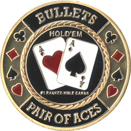 Pokerguard Poker Card Guard, Pokerzubehör (Bullets AA) Pokerguard Poker Card Guard, Pokerzubehör (Bullets AA) von POKEO