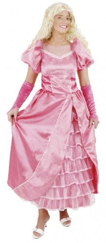 Prinzessin Amelie : Kleid und Handschuhe, Erwachsenen-Größe:42 von Unbekannt