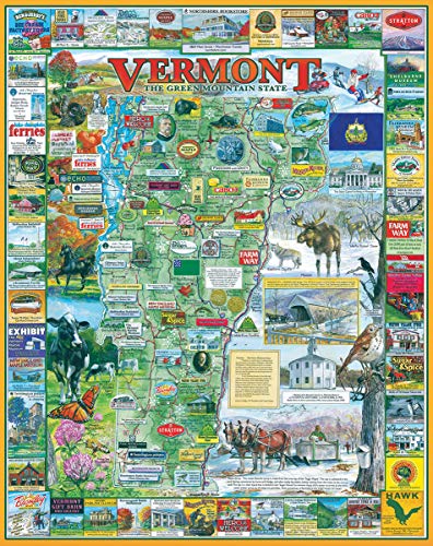 Puzzle 1000 Teile - Vermont von White Mountain