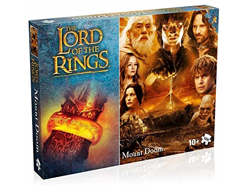 Winning Moves - Puzzle (1000 Teile) - Der Herr der Ringe - Herr der Ringe Fanartikel - Alter 10+ von Top Trumps