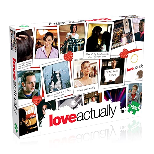 Winning Moves WM01880-ML1-6 Love Actually 1000 Piece Jigsaw Puzzle Game von Winning Moves