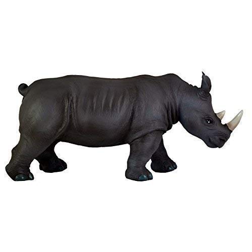 Rhino Nashorn 38,1 cm (36 cm) Weich Gefüllt Gummi Play Spielzeug Afrika Safari Museum Detail von Unbekannt