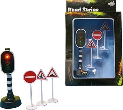 Van Manen Road Series – Ampel mit DREI Verkehrsschildern von Van Manen