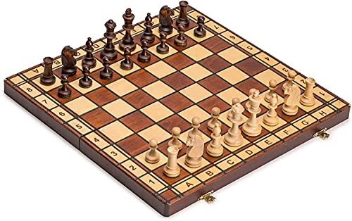 Schach Schachspiel Jowisz 42 x 42 cm Holz von Wegiel