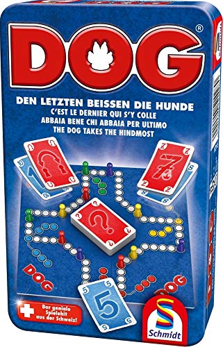 Schmidt Spiele 51428 Dog, Bring Mich mit Spiel in der Metalldose, bunt von Unbekannt
