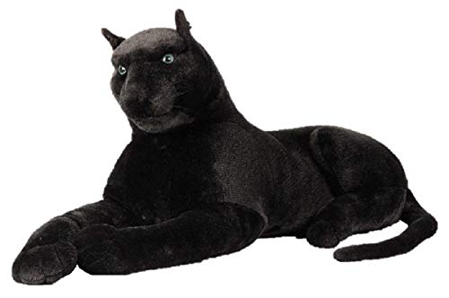 Unbekannt Schwarzer Panther XXL Plüschtier 110 cm Kuscheltier Softtier Raubkatze Stofftier von Unbekannt