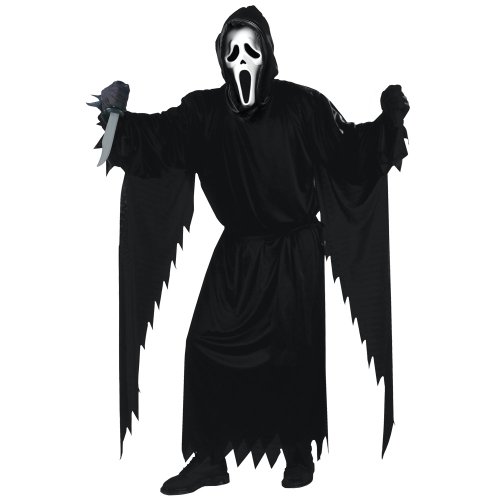 Scream Ghost Face Adult Costume One Size Halloween Fancy Dress von Wicked Costumes