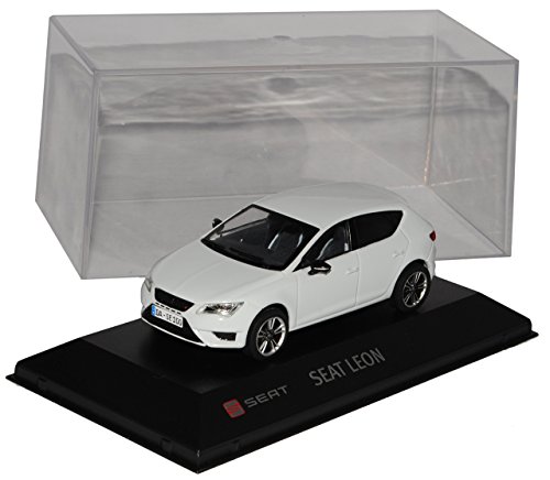 Modellcarsonline Seat Leon Cupra 280 Weiss 5 Türer 3. Generation 2012-2020 1/43 Sonderangebot Modell Auto von Modellcarsonline