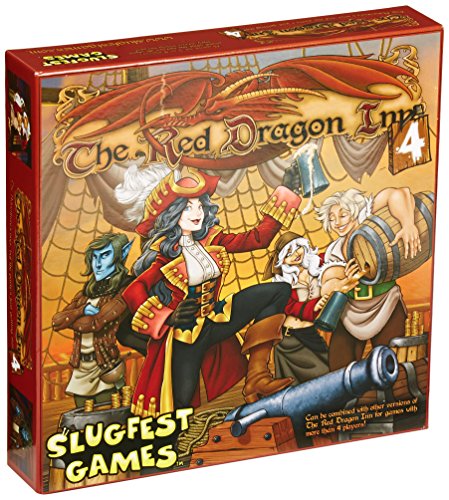 Red Dragon Inn 4 Red Dragon Exp., Stand Alone Boxed Card Game von Slugfest Games