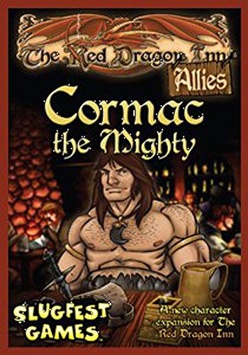 Slugfest Games SFG00016 -Dragon Inn - Allies - Cormac the Mighty, Kartenspiel, rot von Slugfest Games
