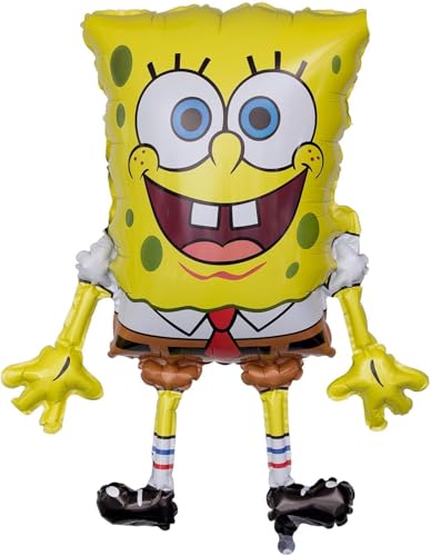 Prezer Spongebob Super Shape Folienballon für Helium groß 24"- 60cm von Prezer