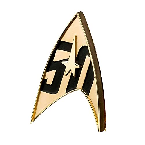 Quantum Mechanix qst066 Star Trek 50. Jahrestag magnetisch Badge von QMx