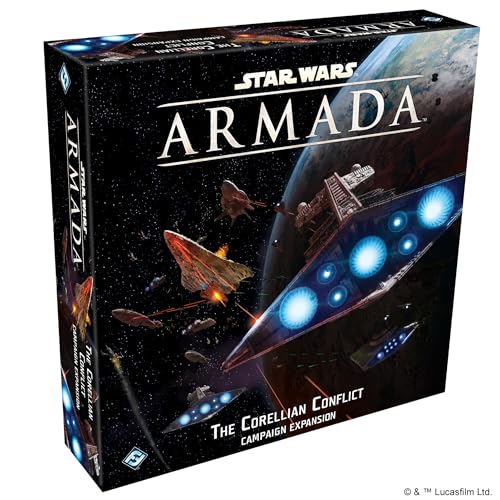 Fantasy Flight Games , Star Wars Armada: Corellian Conflict Campaign Exp, Miniature Game, 2 Players, Ages 14+ Years, 45+ Minutes Playtime von Atomic Mass Games