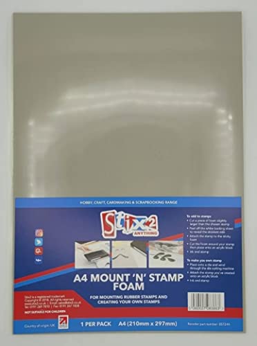 Stix2 Mount n Stamp Foam, A4 sheet by Stix2 von Stix2