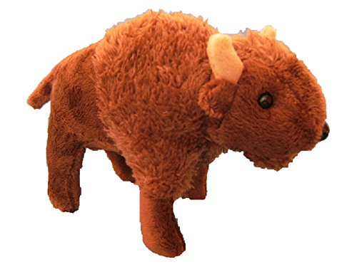 Unbekannt Stofftier Bison 19 cm, Kuscheltier, Plüschtier von Unbekannt