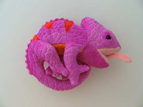 Unbekannt Stofftier Chamäleon 17 cm, pink, Kuscheltier Plüschtier, Echse Unbekannt Stofftier Chamäleon 17 cm, pink, Kuscheltier Plüschtier, Echse von Cornelissen