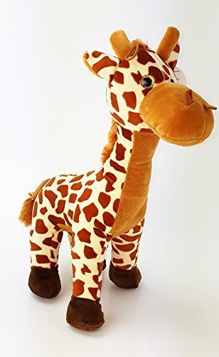Unbekannt Stofftier Giraffe, 40 cm, Plüschtier, Stofftier, Giraffen Glitzeraugen von Unbekannt