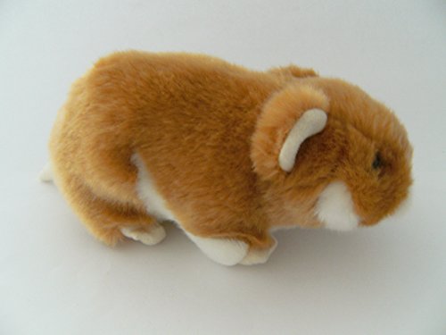 Unbekannt Stofftier Hamster 18 cm, beige, Kuscheltier Plüschtier, Haustier von Unbekannt