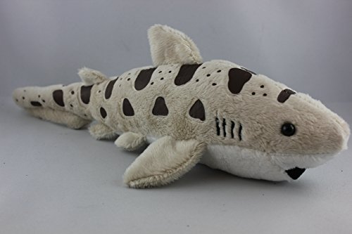Stofftier Leopardenhai 30 cm, grau, Kuscheltier, Plüschtier, Hai Haie von Unbekannt