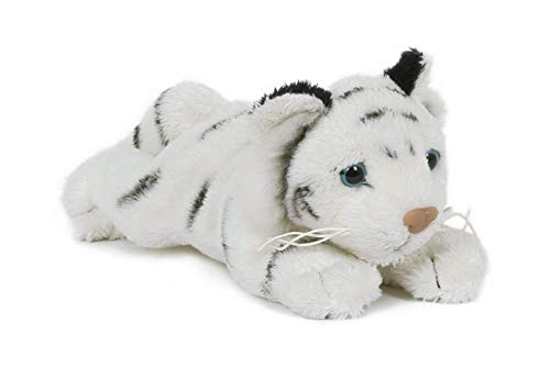 Unbekannt Stofftier Tiger 16 cm, weiß, Pettie, Kuscheltier, Plüschtier, Raubkatze von Unbekannt