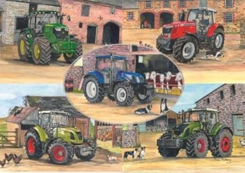 Sue Podbery Collection Modern Traktors Future Classics 1000 Teile Puzzle Sue Podbery Collection Modern Traktors Future Classics 1000 Teile Puzzle von Unbekannt