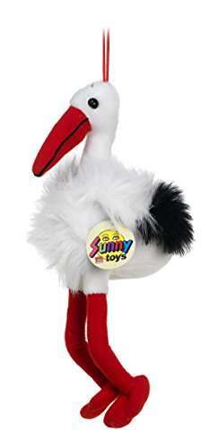 Sunny Toys 35614 - Plüsch Storch mit Hänger, circa 27 cm Sunny Toys 35614 - Plüsch Storch mit Hänger, circa 27 cm von Sunny Toys