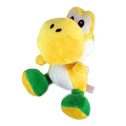 Super Mario - Gelber Yoshi Plüschfigur 17cm von Nintendo