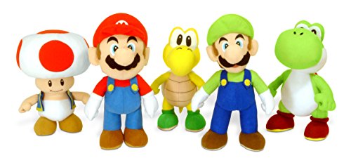 Super Mario - Plüschfigur "Mario" (ca. 24cm), sortiert (nicht auswählbar) von Unbekannt