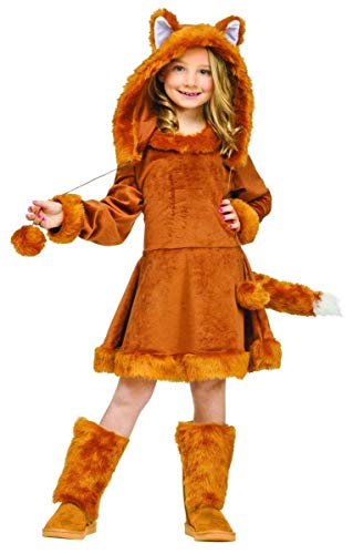 Sweet Fox Dress Costume Child Large 12-14 von Fun World