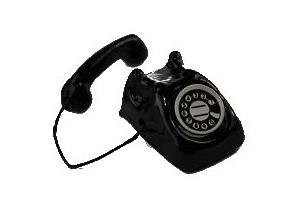 Telefon Nostalgie Miniatur Maßstab 1:12 Porzellan - für Puppenstube Puppenhaus - auch als Geschenk/Deko Telefon Nostalgie Miniatur Maßstab 1:12 Porzellan - für Puppenstube Puppenhaus - auch als Geschenk/Deko von alles-meine.de GmbH
