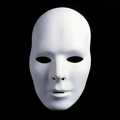 Festartikel Müller Maske männliches Gesicht in weiß zu Karneval Fasching Halloween Festartikel Müller Maske männliches Gesicht in weiß zu Karneval Fasching Halloween von Festartikel-Müller