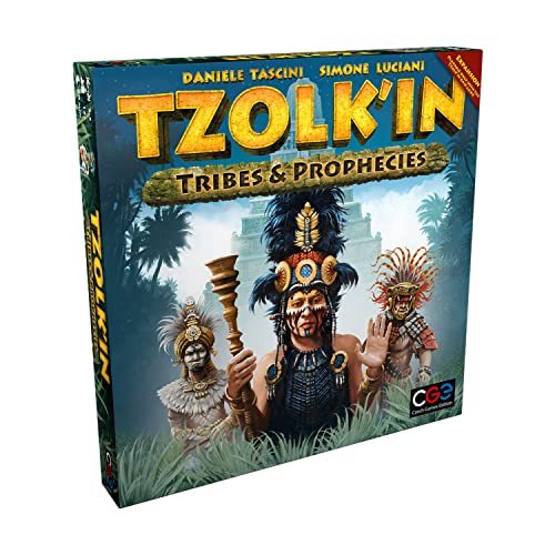 Tzolk'in - The Mayan Calendar: Tribes & Prophecies | CGE | English | 13+ Age | 2-5 Player von Czech Games Edition