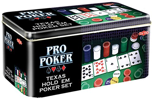 Tactic O3095 - Pro Poker Texas Hold'em Poker Set [UK Import] von Selecta