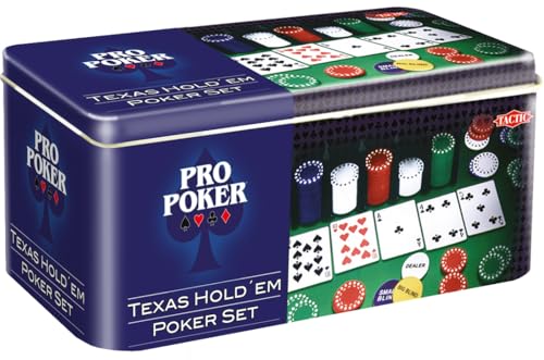 Tactic O3095 - Pro Poker Texas Hold'em Poker Set [UK Import] von Selecta