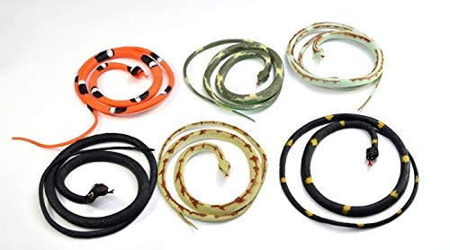 Unbekannt 1 x Schlange ca. 100 cm aus Kunststoff, 1 aus 6 Varianten Unbekannt 1 x Schlange ca. 100 cm aus Kunststoff, 1 aus 6 Varianten von Unbekannt