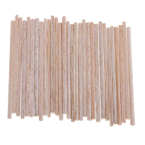 Unbekannt 30 / 50 Stück Runde Bastelhölzer Sticks Holzstäbchen für DIY Handwerk für Modellbau - 75mm, 30st Unbekannt 30 / 50 Stück Runde Bastelhölzer Sticks Holzstäbchen für DIY Handwerk für Modellbau - 75mm, 30st von Unbekannt
