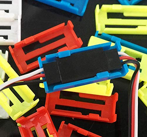 ikarex-shop 5 Stück Sicherung Clip für Servo Stecker Sicherungsclip für Servokabel Kabel Stecksystem Clips Servo Clip ikarex-shop 5 Stück Sicherung Clip für Servo Stecker Sicherungsclip für Servokabel Kabel Stecksystem Clips Servo Clip von ikarex-shop