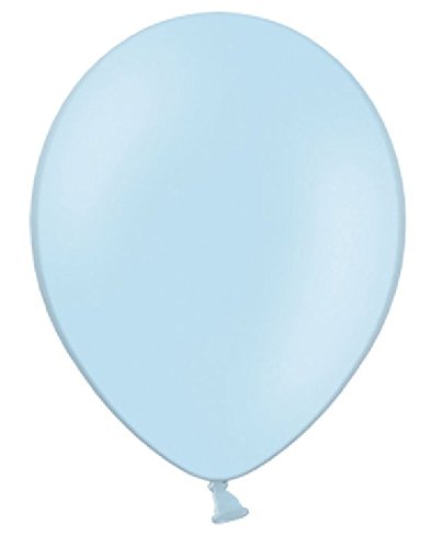 Unbekannt 50 Mini Basis Ballons hellblau , ca. 13 cm von Unbekannt