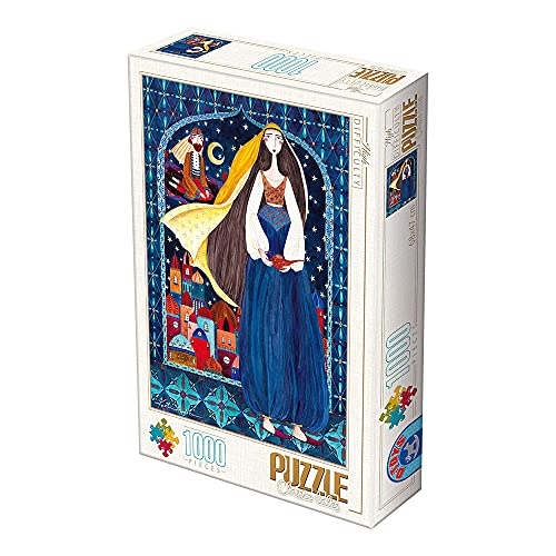 Unbekannt 75178 D-Toys Puzzle 1000 Teile-Andrea Kürti: Arabian Nights, Multicolored von Unbekannt