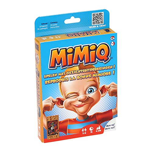 999 Games - Mimiq Kartenspiel - ab 4 Jahren - Eines der besten Spiele des Jahres 2015 - Freddy Andersen und Kristian Dreinø - für 2 bis 6 Spieler - 999-MIM02 von 999 Games