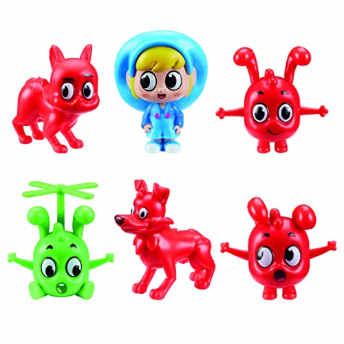Morphle Multi Figure Pack, Preschool Scaled Figures, Imaginative Play, moonbug, Gift for 2-5 Year Old, Red von A B Gee