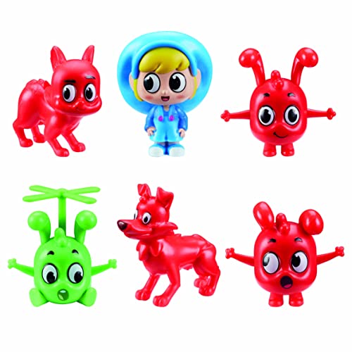 A B Gee Morphle Multi Figure Pack, Preschool Scaled Figures, Imaginative Play, moonbug, Gift for 2-5 Year Old, Red A B Gee Morphle Multi Figure Pack, Preschool Scaled Figures, Imaginative Play, moonbug, Gift for 2-5 Year Old, Red von A B Gee