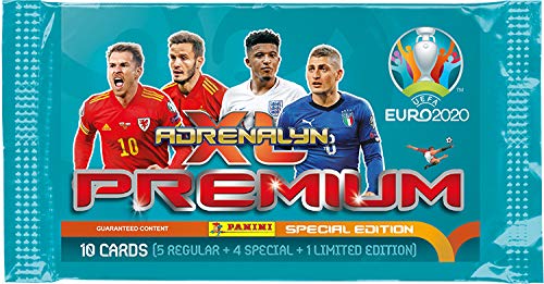 Unbekannt Adrenalyn XL Panini UEFA Euro 2020 - 1 x Premium Booster inkl. je 1x Limited Edition Card von Unbekannt