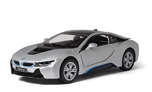 B-M-W I8 Coupe Silber Ab 2013 ca 1/43 1/36-1/46 Kinsmart Modell Auto von Kinsmart