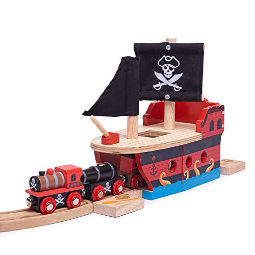 Bigjigs Rail Piratenschiff von Bigjigs Rail