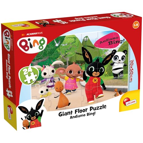 Lisciani 74709 Bing Italy Giochi educativi Baby licenza, Mega Puzzle Vamos, floor von Lisciani