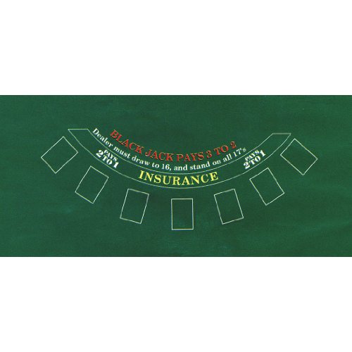 FELT GAME - BLACKJACK von amscan