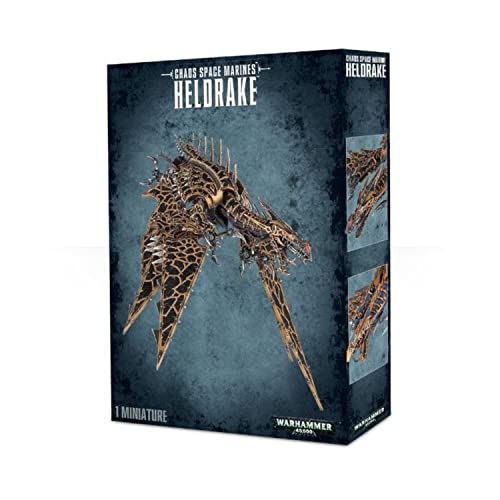 Games Workshop Warhammer 40k - Heldrake: Chaos Space Marines, Schwarz Games Workshop Warhammer 40k - Heldrake: Chaos Space Marines, Schwarz von Games Workshop